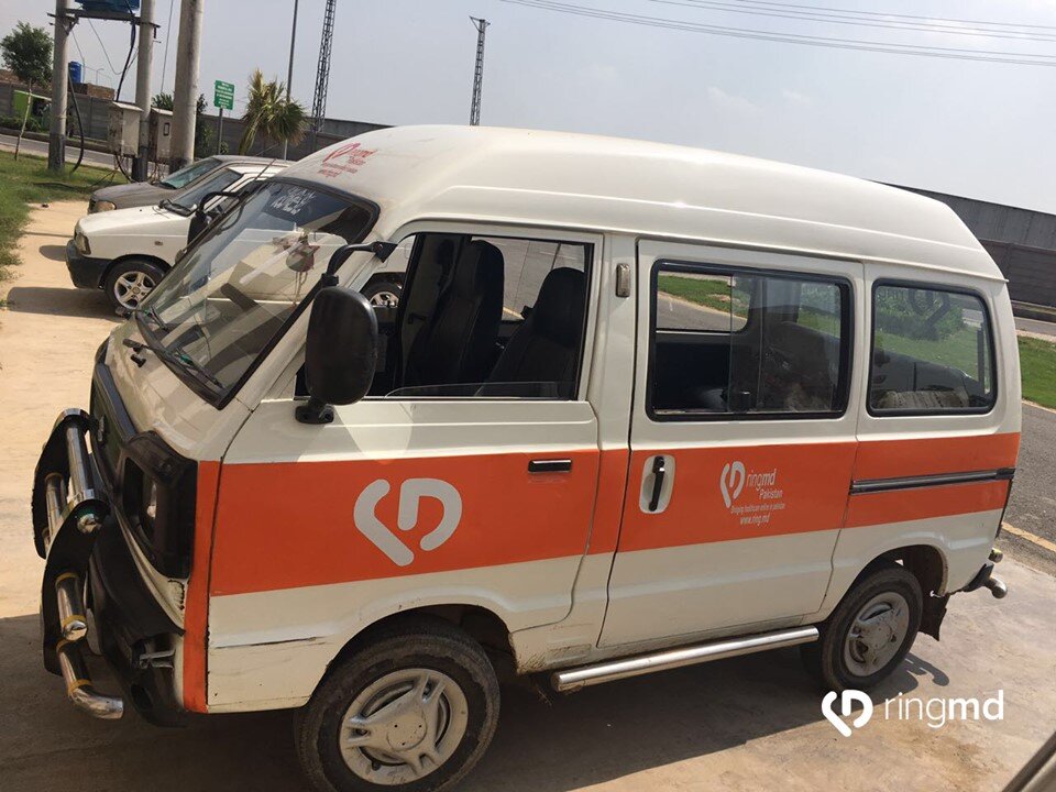 RingMD Pakistan minivan offering telehealth services in remote areas, March 2017